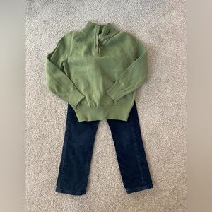 Toddler Crewcuts/Jcrew Bundle. Size 3. Pants and sweater.